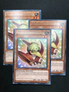 x3 Yugioh Piccoloteranodonte WISU-IT014 Rara 1ST Sopravvissuti Selvaggi - Imagen 1 de 1
