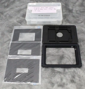 Leica Pecon 11532635 Universal Holding Frame KP Set w/ 3 Different Bottom Covers - Picture 1 of 2