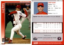 Geoff Geary 2004 Choice Scranton/Wilkes-Barre Red Barons #12 Card *AutographDen*