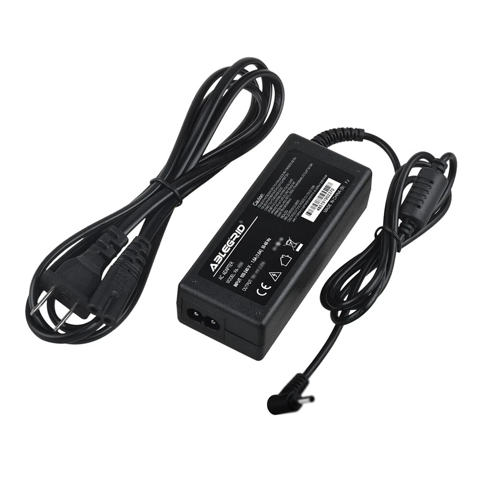 AC Adapter For Acer N15V2 Aspire One CloudBook AO1-431 A01-431 Laptop DC Charger - Image 1 of 3