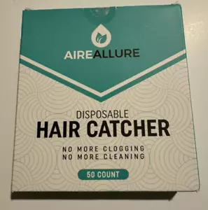 AIREALLURE Disposable Hair Catcher for Drain Mesh Stickers Open Pack 48 - Picture 1 of 2