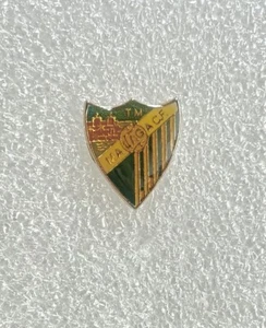 Malaga Club Football Spain soccer vintage enamel pin badge lapel - Picture 1 of 2
