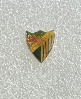 Malaga Club Football Spain soccer vintage enamel pin badge lapel - Image 1 of 2
