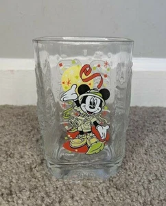 Vintage 2000 Mickey Mouse Animal Kingdom Glass McDonalds Disney World Safari - Picture 1 of 5