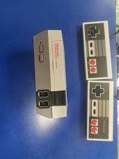 snes mini classic with 2 controllers
