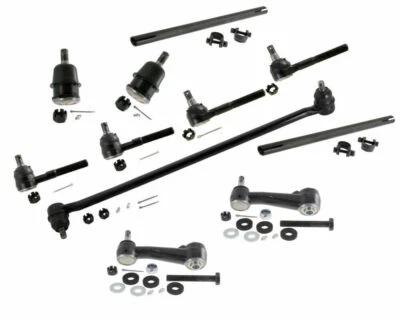 Junta de rótula de barra de amarre de brazo loca de enlace de arrastre de 11 piezas para camioneta Dodge B2500 B3500 Ram 1500 Foto 1 de 4