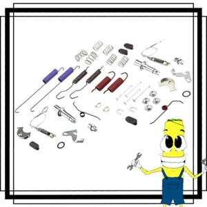 Kit de herrajes de tambor de freno Carlson Premium para Dodge DAKOTA 2000-2004 con tambores de 11 pulgadas - Imagen 1 de 1
