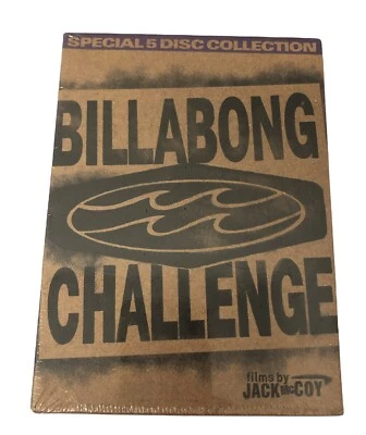 Billabong Challenge Special 5 Disc Collection Surfing DVD Set 1999 Y2K New - Image 1 of 4