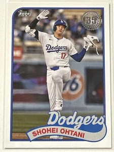 2024 Topps Update #89US-12 Shohei Ohtani 1989 Topps Baseball - Picture 1 of 2