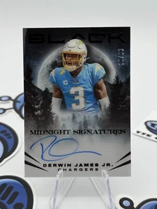 2024 Panini Black Derwin James Jr #MS-DJA Midnight Signatures 15/99 - Bild 1 von 2