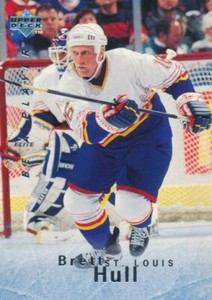 1995-96 Be A Player #1 BOARD HULL - St. Louis Blues