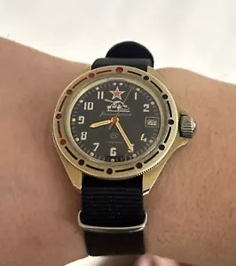 Watch Vostok commander's TANK red star mechanical army USSR WAR soldier - Picture 1 of 20