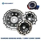 4.5-7 Diamond Cup Grinding Wheels Double Row Concrete Angle Grinder