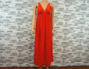RAMY BROOK NY ELEGANTES DAMEN FEST MAXI KLEID ORANGE ROT S NP 395 USD - Bild 1 von 10