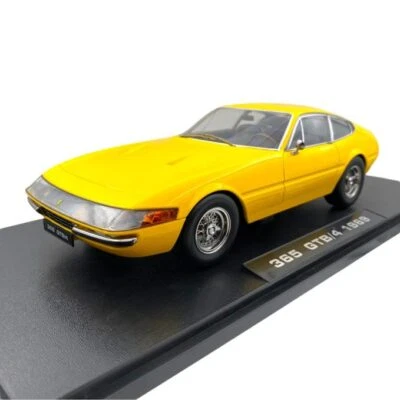 Modellino Auto KK 1/18 Ferrari 365 GTB Daytona Coupe Prima serie 1969 Yellow - Immagine 1 di 4