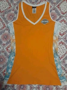Harley-Davidson Tank Top Womens XL Slim Fit Neidengards Wintersville Ohio - Picture 1 of 6