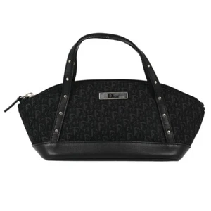 Christian Dior Black Street Chic Trotter Handbag MC0063 143634 - Picture 1 of 10