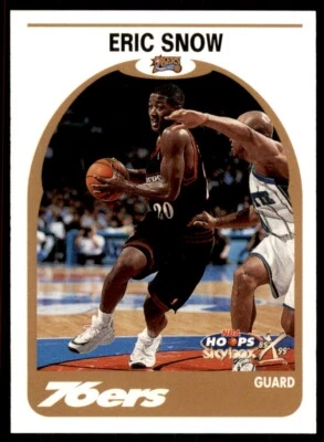 2000-01 Nba Hopps Eric Snow Philadelphia 76ers #8 - Image 1 of 2