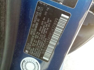 AC Condenser Fits 98-03 BMW 540i 1470945 - Image 1 of 4