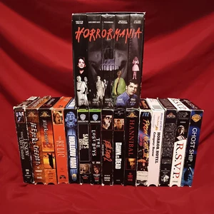 vhs horror lot Psychomania, Night of The Living Dead, Alice Sweet Alice & MORE! - Picture 1 of 1