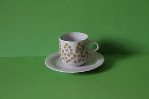 Arzberg Delta Herbstlaub Kaffeetasse mit Untertasse Tasse Untere Gedeck - Bild 1 von 2