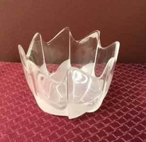 Rosenthal Icew Crystal Studio Line Schale mit Wellenschliff - Bild 1 von 6