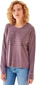 SUNDRY Women's Destinations Crewneck 1 - Picture 1 of 3