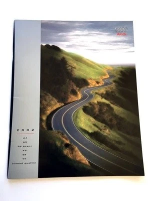 2002 Audi 30-page Sales Brochure Catalog - A4 A6 A8 S6 S8 TT Allroad Quattro Foto 1 de 4