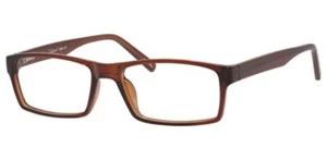 ENHANCE EN3904 HERREN KUNSTSTOFF BRILLE 54-17-145 MOKKA MIT SOFTCASE - Bild 1 von 1