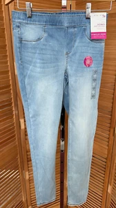 So (Kohl's) Girls Mid-Rise Ultimate Knit Pull-On Jegging Jeans Size 16 - NWT - Picture 1 of 6