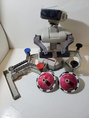 Nintendo NES R.O.B. ROB Robot Operating Buddy With Accessories (Battery Tested) - Image 1 of 4