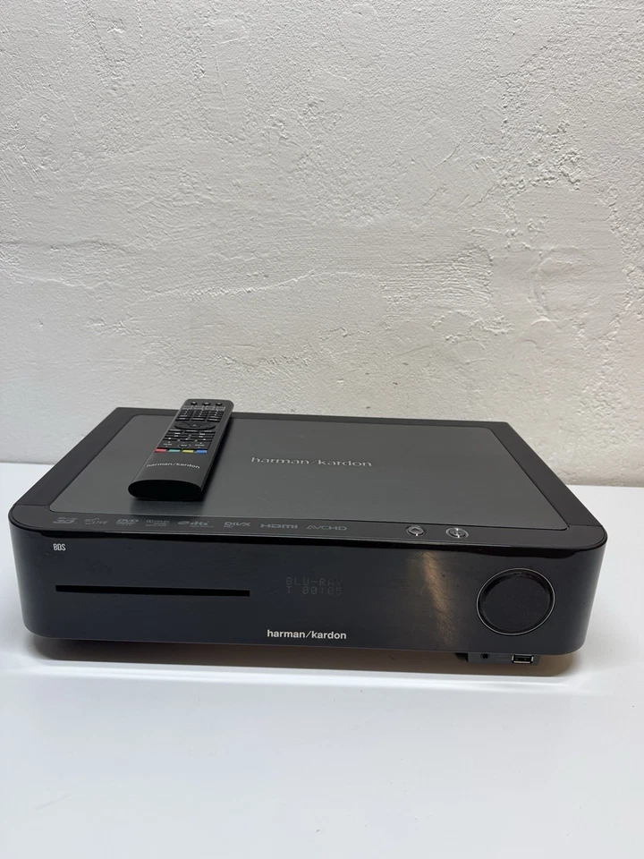 Harman/Kardon BDS570 5.1 Heimkino BluRay Receiver 3D HDMI + Fernbedienung - Bild 1 von 4