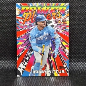 2025 Topps Series 1 Celebration Bobby Witt Jr. Power Players #PP-17 Royals - Foto 1 di 2