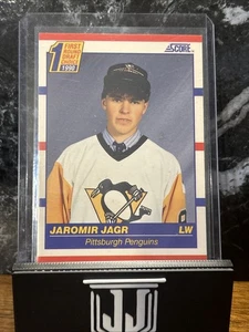 1990-91 Score #428 Jaromir Jagr Pittsburgh Penguins Rookie RC Future HOF - Picture 1 of 1
