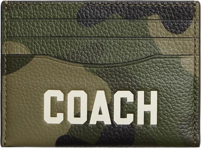 Coach Men's Flat Card CASE - Image 1 of 4