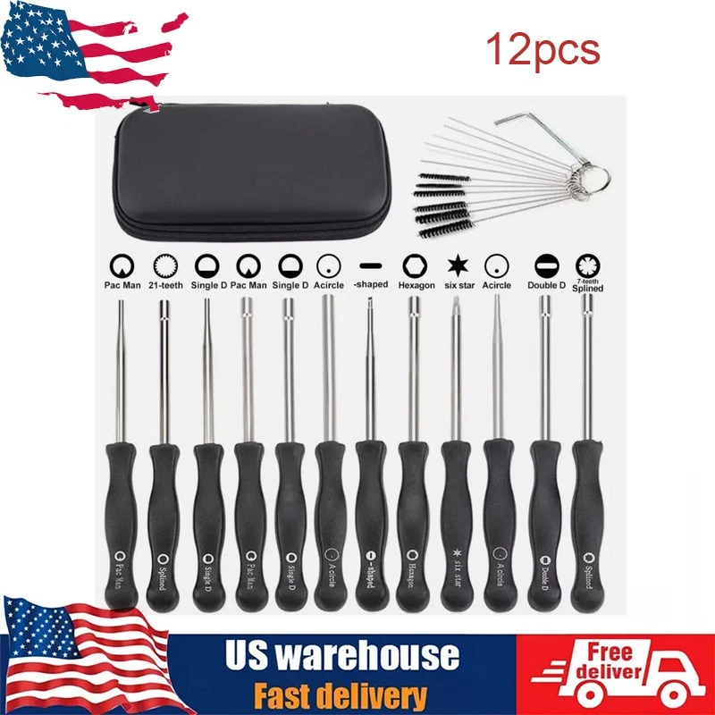 12pcsCarburetor Adjustment Tool Carburator AdjustingKit for 2-Cycle Small Engine - Image 1 of 4