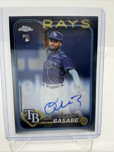 2024 Topps Chrome - Rookie Autographs Osleivis Basabe #RA-OB (AU, RC) - Picture 1 of 2