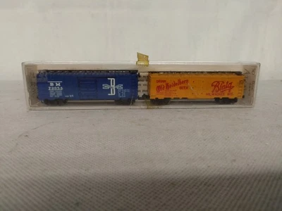 Minitrix 40' Reefer Box Car - 'BM' & Old Beidelberg Beer N Gauge - Image 1 of 4