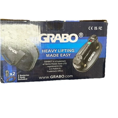 Elevador de ventosa de vacío eléctrico GRABO Nemo con capacidad de 375 lb [Nuevo] Foto 1 de 2