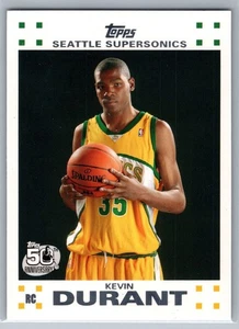 2007-08 Topps - Retail Rookie Set Kevin Durant #2 White (RC) - NM *TEXCARDS* - Picture 1 of 2
