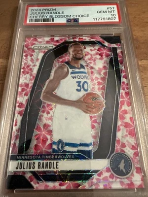 2024-25 Panini Prizm - Julius Randle #57 Cherry Blossom PSA 10 Nuke🤯🔥 Foto 1 de 4