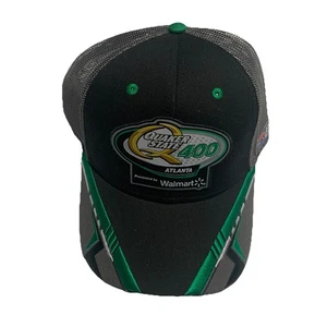 Quaker State 400 Kentucky Hat Baseball Cap Soft Black Green NWOT Snap Back 2022 - Picture 1 of 7