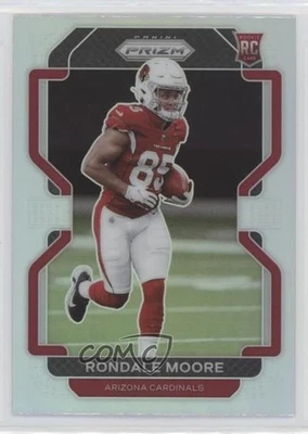 2021 Panini Prizm Rookie Variation Silver Prizm Rondale Moore #V-347 Rookie RC - Image 1 of 2
