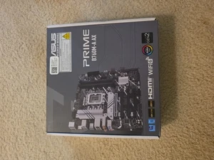ASUS PRIME B760M-A AX Intel B760 LGA 1700 MicroATX Desktop Motherboard - Picture 1 of 2