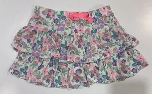 Cynthia Rowley Girls Size 5/6 Ruffle Skirt Floral Glitter Bow RN 59478 India - Picture 1 of 3