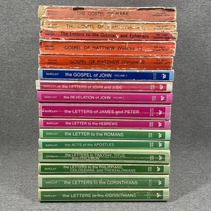 The Daily Bible Study Series By William Barclay 1956 - 1976 Paperback Lot of 11 - Picture 1 of 10