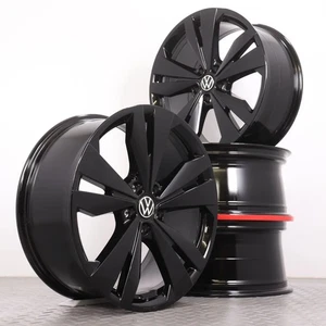 Alufelgen 19 Zoll VW ID.7 ED Original Felgen Loen 14B601025AD & AE schwarz NEU - Bild 1 von 7