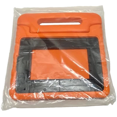 iPad Case Trident Shockproof Foam Cover w/Handle Smart Stand Orange Durable New - Image 1 of 4