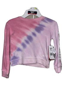 Reebok Mädchen rosa/lila/weiß Pullover und Shorts Größe 6 - Bild 1 von 4