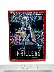 2023 ROOKIES & STARS BRYCE YOUNG RC THRILLERS RED LONGEVITY PRIZM Panthers - Imagen 1 de 2